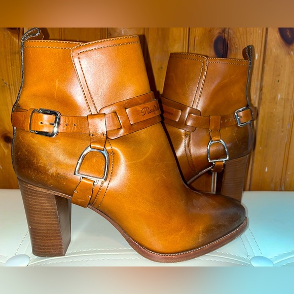 Beautiful Ralph Lauren Collection Purple label Ankle Booties - Picture 6 of 10